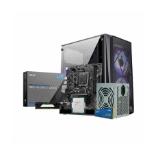 Lotus Home PC E568, 12th Gen Core i5 12400 16GB DDR4 RAM, 512GB SSD Regular Desktop PC (Without Monitor, KB and Mou)